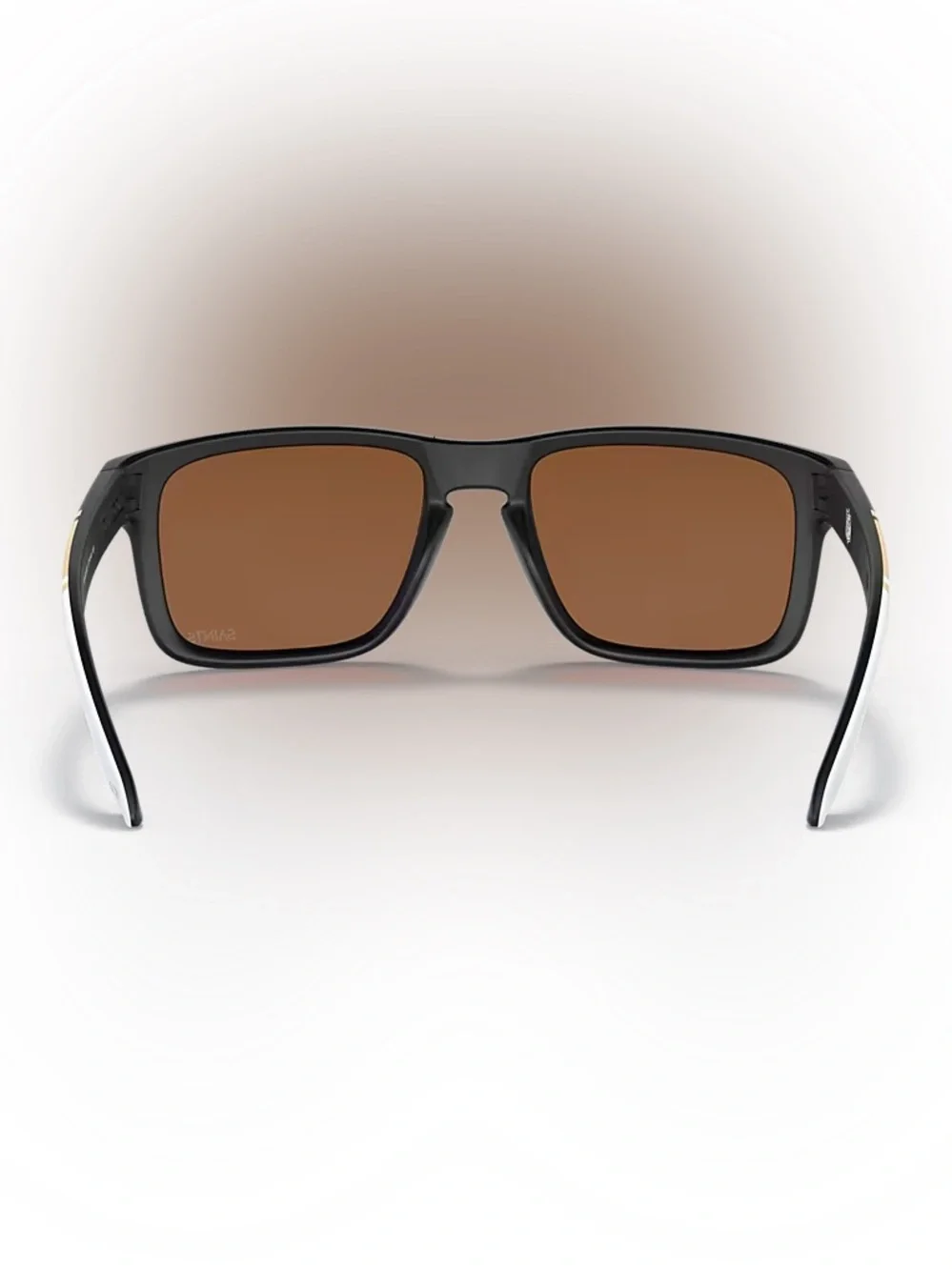 Oakley Matte NFL Saints Sunglasses with Brown Prizm Tungsten Lenses
